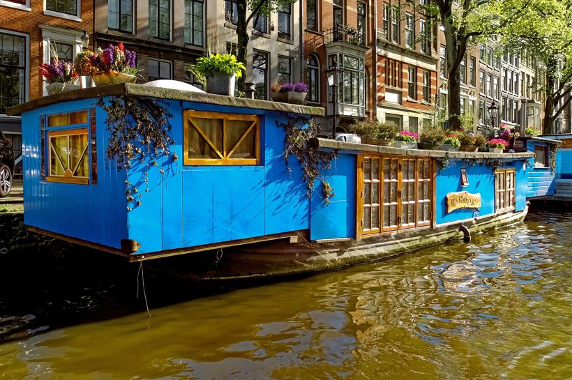 Barge Djedj Fra Pixabay Amsterdam