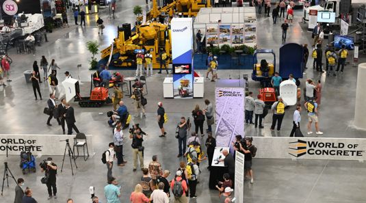 Messereiser - Balslev skreddersyr, Messereise til World of Concrete